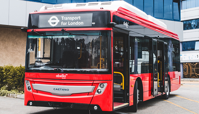 Abellio London Bus encomenda 34 autocarros elétricos CAETANO para a sua operação TfL
